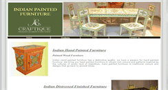 Desktop Screenshot of paintedwoodenfurniture.com