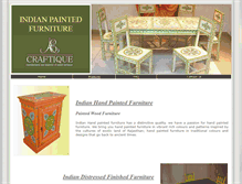 Tablet Screenshot of paintedwoodenfurniture.com